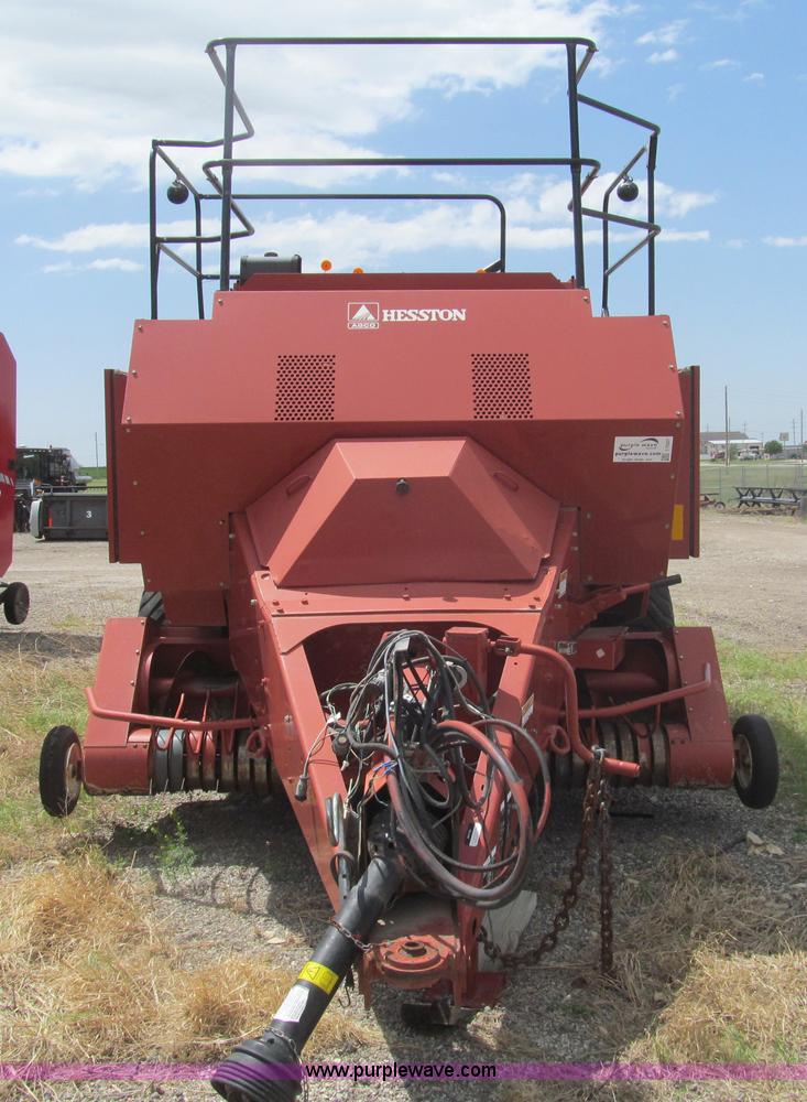 image for item I7037 2002 Hesston 4790 large square baler