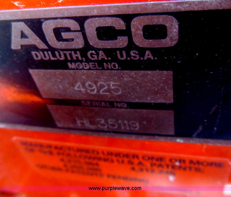 image for item I7037 2002 Hesston 4790 large square baler