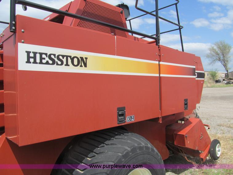 image for item I7037 2002 Hesston 4790 large square baler