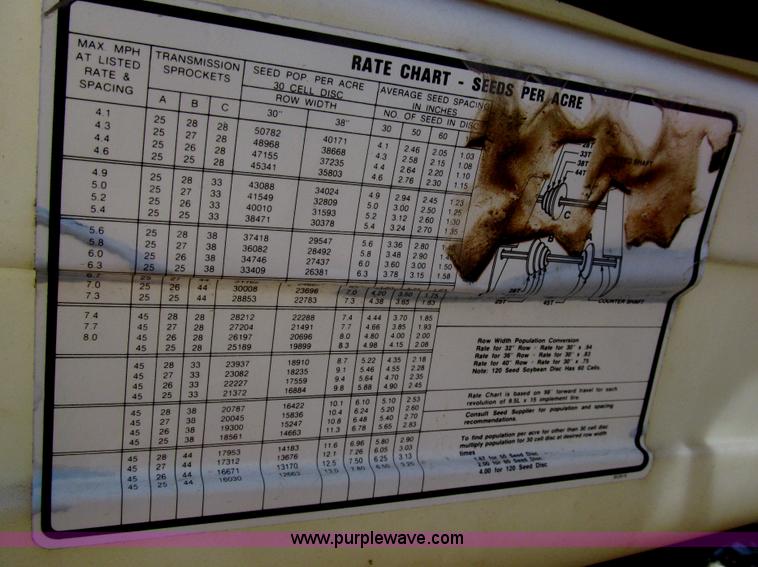 image for item I7075 AGCO White 6100 planter