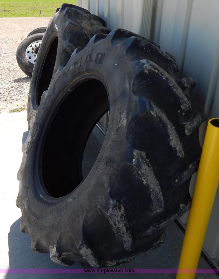 image for item Z9361 (2) Goodyear DT810 480/70R30 tires