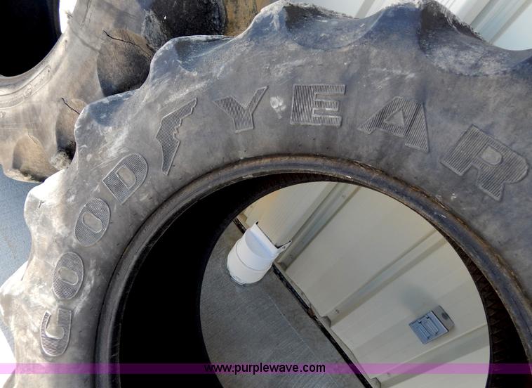 image for item Z9361 (2) Goodyear DT810 480/70R30 tires