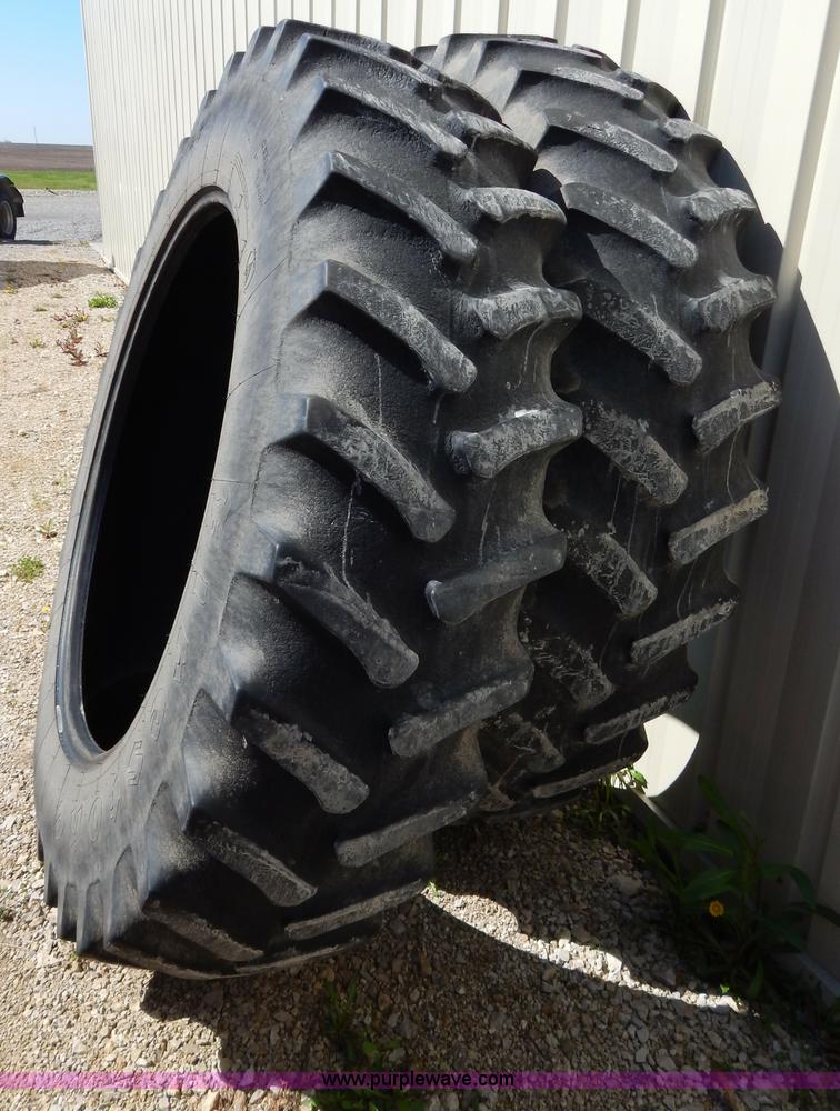 image for item Z9362 (4) Firestone Radial All Traction 18.4R46 tires