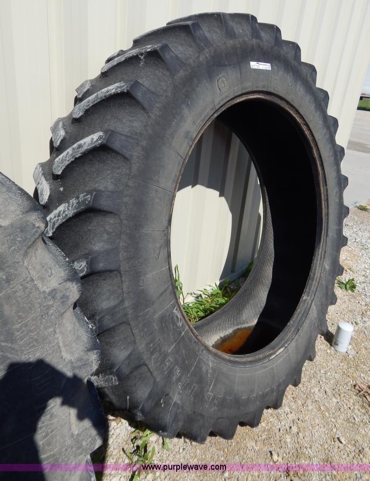 image for item Z9362 (4) Firestone Radial All Traction 18.4R46 tires