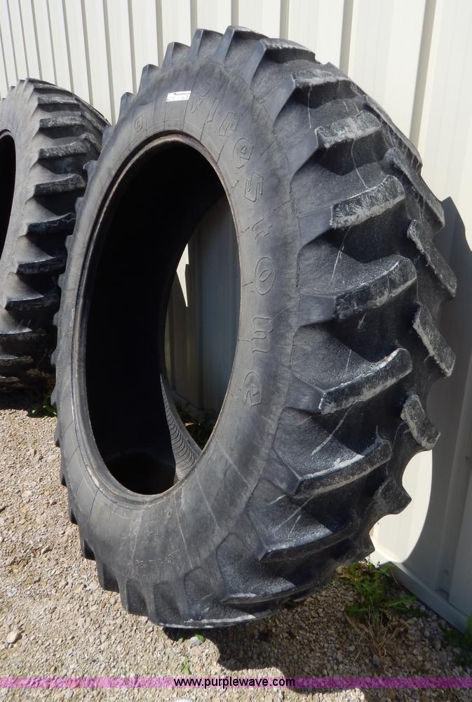 image for item Z9362 (4) Firestone Radial All Traction 18.4R46 tires