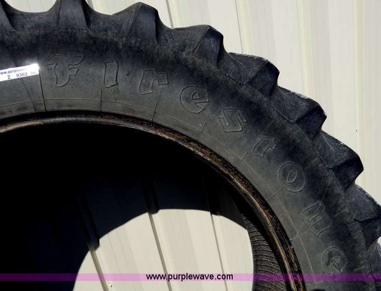 image for item Z9362 (4) Firestone Radial All Traction 18.4R46 tires