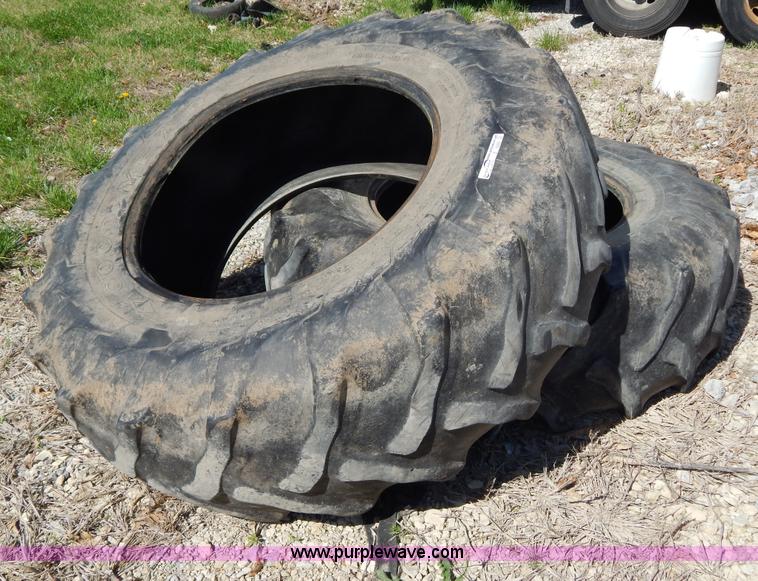 image for item Z9365 (2) Goodyear Traction Torque 20.8-34 tires