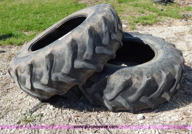 image for item Z9365 (2) Goodyear Traction Torque 20.8-34 tires