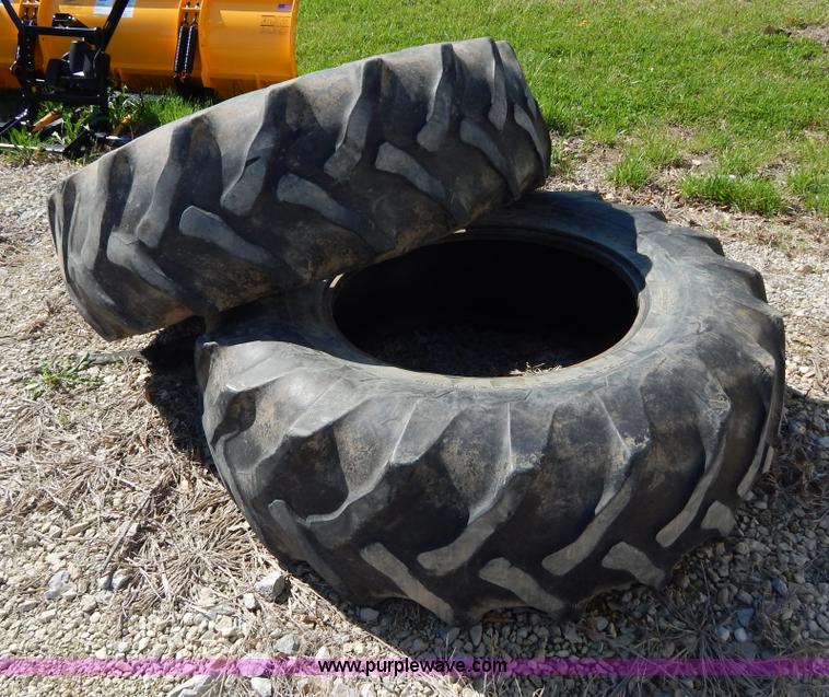 image for item Z9365 (2) Goodyear Traction Torque 20.8-34 tires