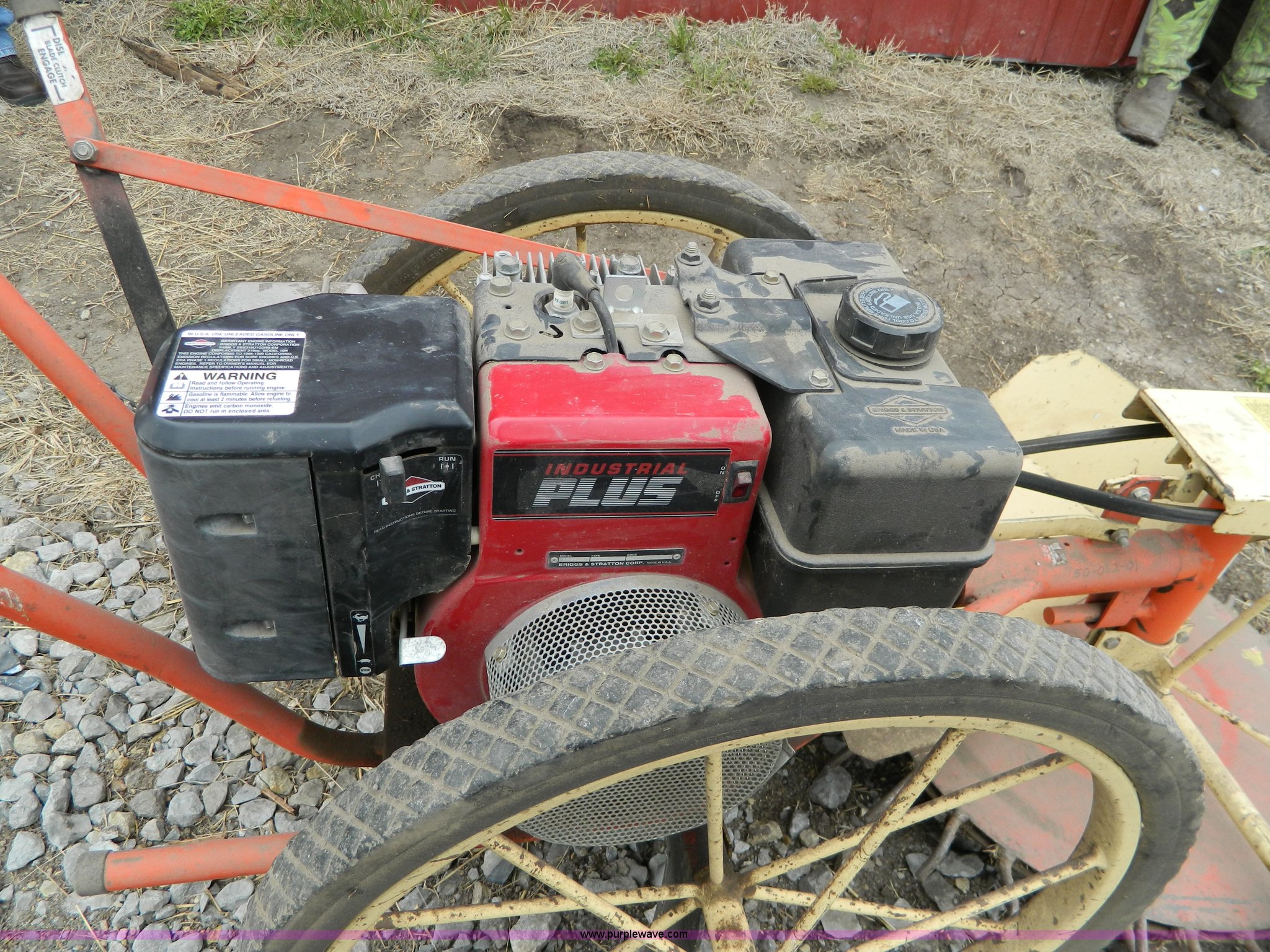 Bachtold walkbehind rotary mower in Munden, KS Item AL9996 sold