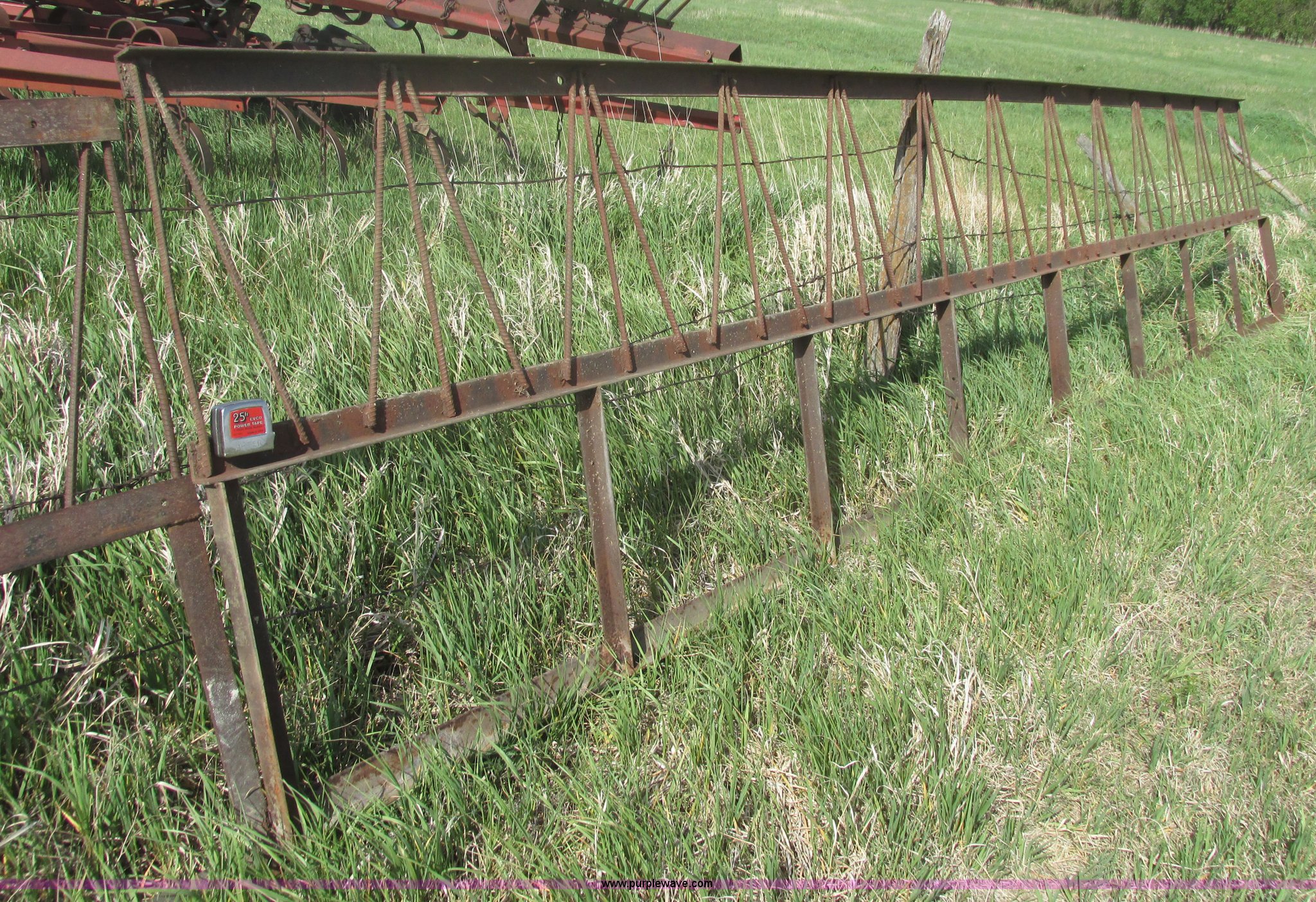 Shop built cattle feed line fence panels in Newton, KS Item AZ9699