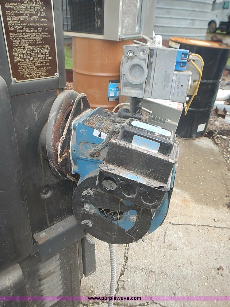 Longwood propane and wood stove in Paxico, KS | Item AC9125 sold | Purple  Wave