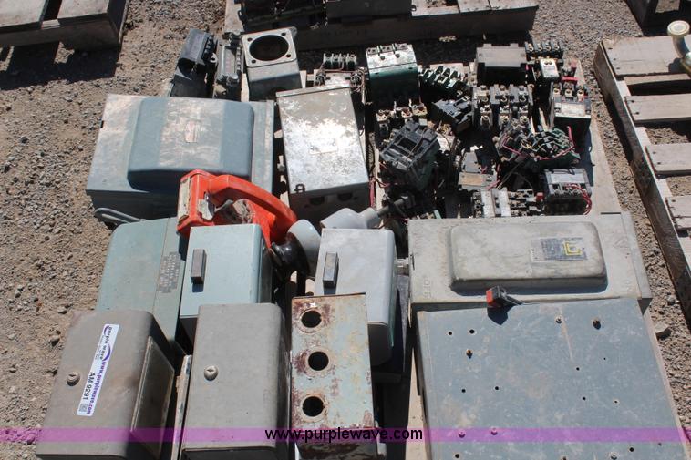 image for item AM9291 Assorted electrical boxes, breakers, and switches