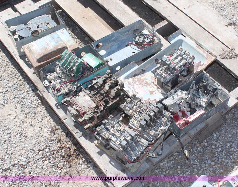 image for item AM9291 Assorted electrical boxes, breakers, and switches