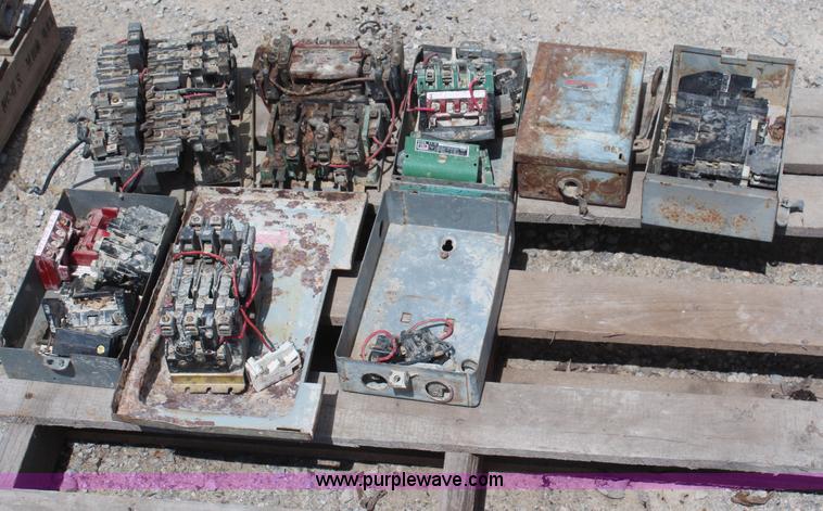 image for item AM9291 Assorted electrical boxes, breakers, and switches