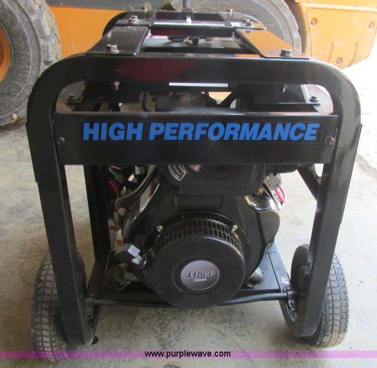 image for item AN9073 Pacific Equipment 7500 diesel generator