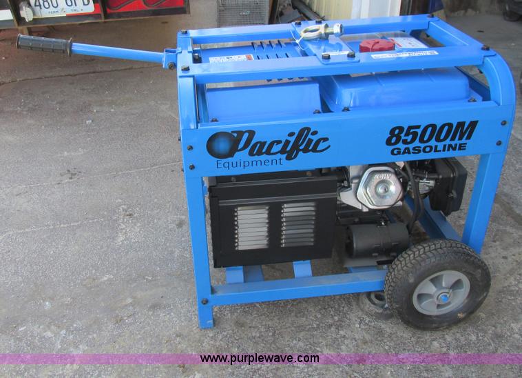 image for item AN9074 Pacific Equipment 8500M Industrial generator