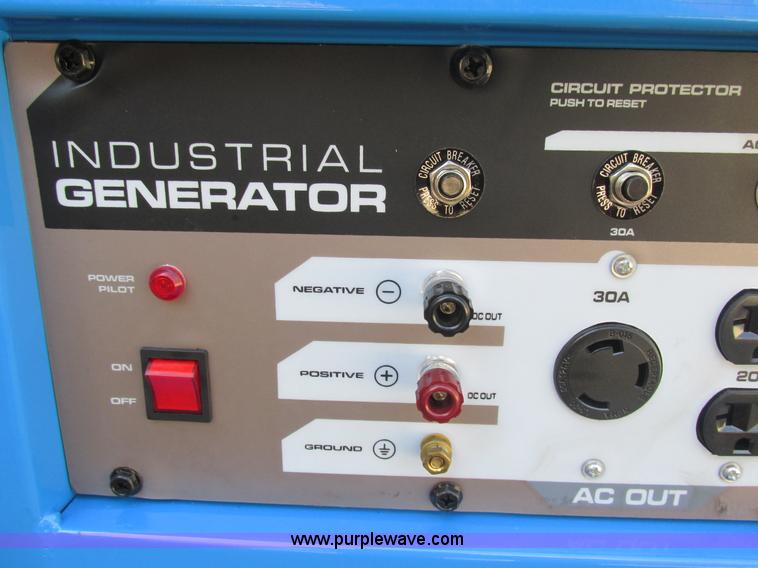 image for item AN9074 Pacific Equipment 8500M Industrial generator