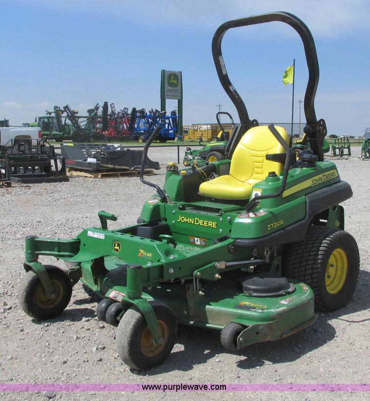 image for item AZ9697 2012 John Deere Z720A ZTR lawn mower