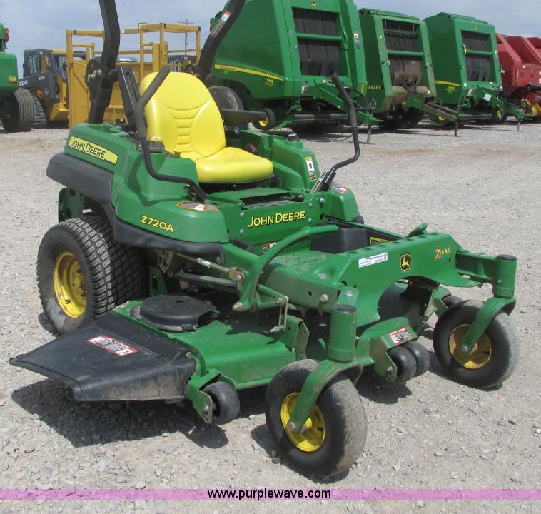 image for item AZ9697 2012 John Deere Z720A ZTR lawn mower