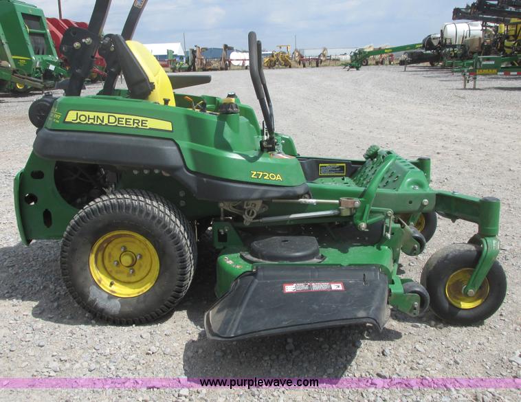 image for item AZ9697 2012 John Deere Z720A ZTR lawn mower