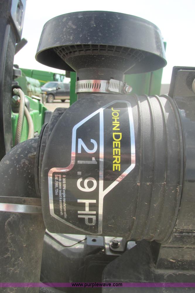 image for item AZ9697 2012 John Deere Z720A ZTR lawn mower