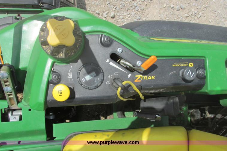 image for item AZ9697 2012 John Deere Z720A ZTR lawn mower