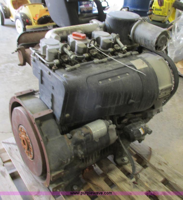 image for item D3946 2004 Lombardini three cylinder diesel engine