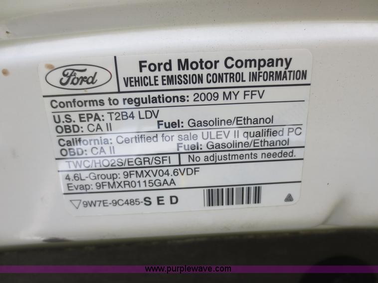 image for item F6910 2009 Mercury Grand Marquis LS Ultimate