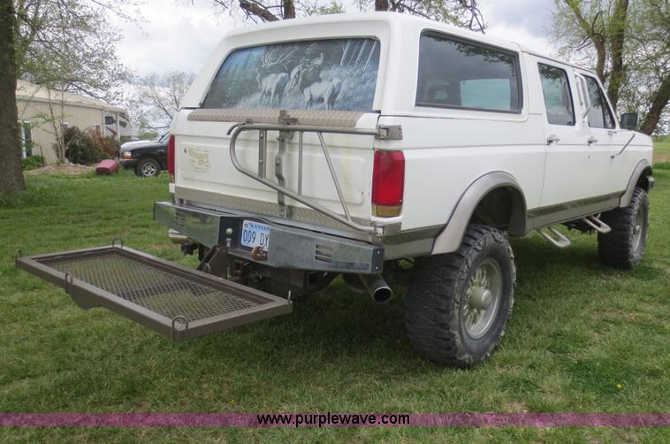 image for item F6922 1989 Ford F350 Centerian conversion Crew Cab pickup truck