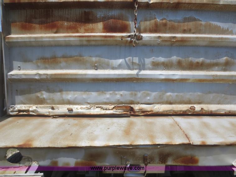 image for item F6935 1971 Hobbs end dump trailer