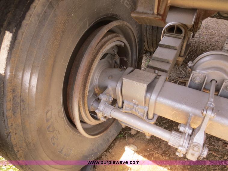 image for item F6935 1971 Hobbs end dump trailer