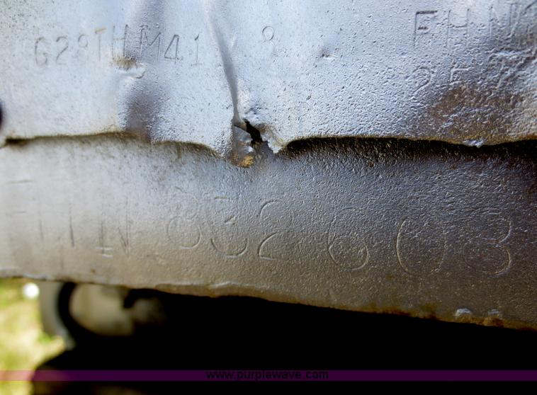 image for item F6935 1971 Hobbs end dump trailer