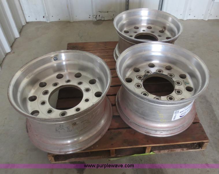 image for item F6936 (4) Alcoa truck wheels