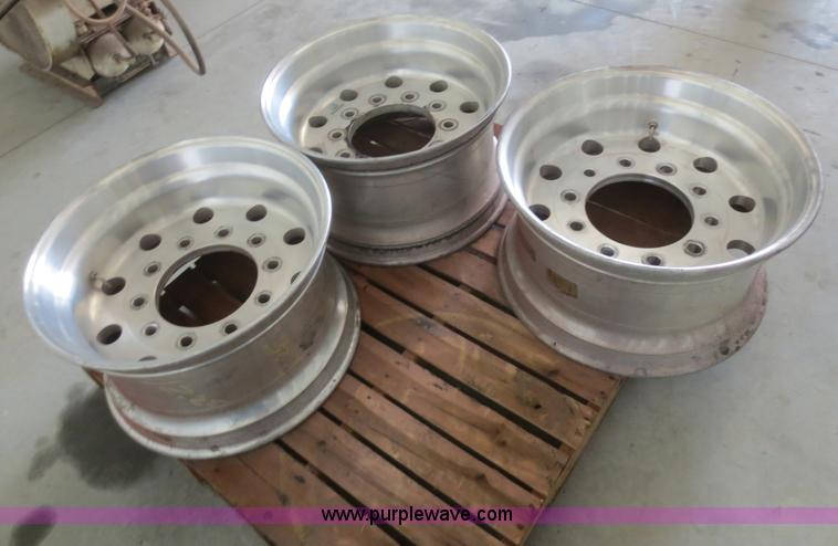 image for item F6936 (4) Alcoa truck wheels