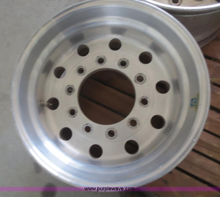 image for item F6936 (4) Alcoa truck wheels