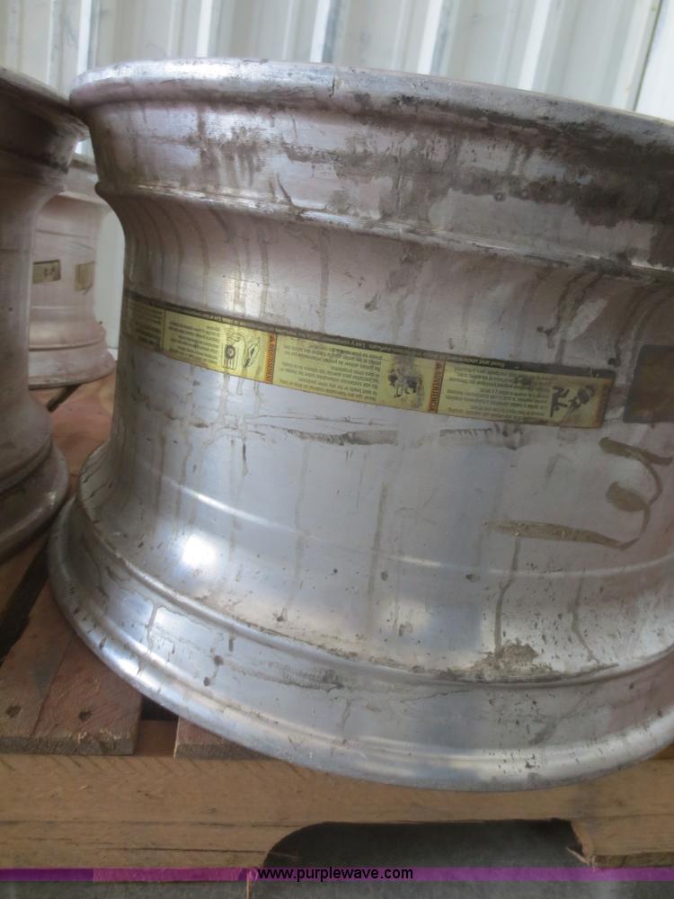image for item F6936 (4) Alcoa truck wheels