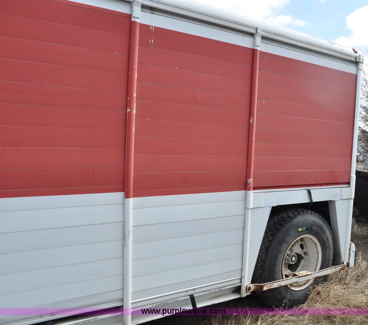 image for item G6469 1984 Centennial custom built beverage trailer