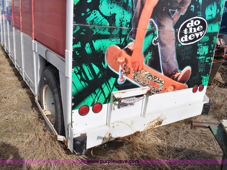 image for item G6469 1984 Centennial custom built beverage trailer