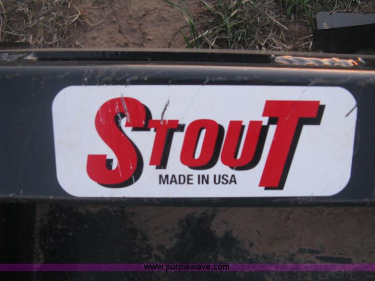 image for item G8285 Stout heavy duty 84" bucket