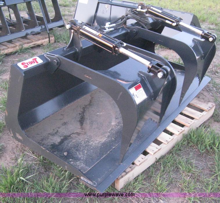 image for item G8286 Stout heavy duty 72" grapple bucket