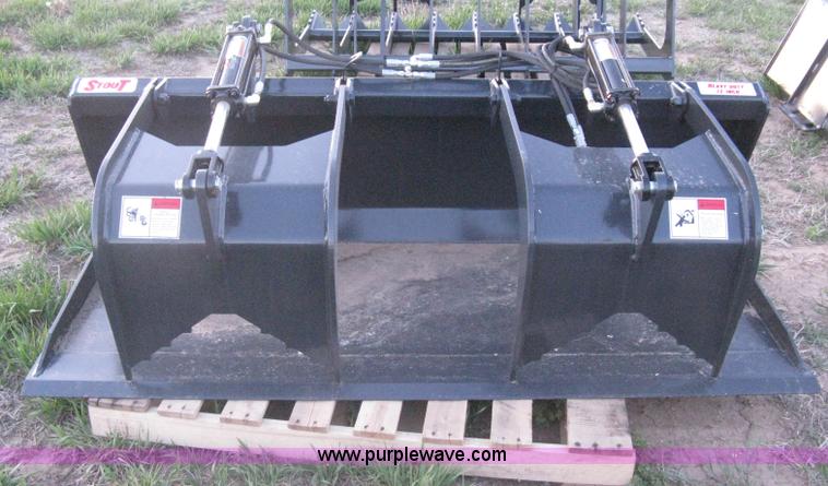 image for item G8286 Stout heavy duty 72" grapple bucket