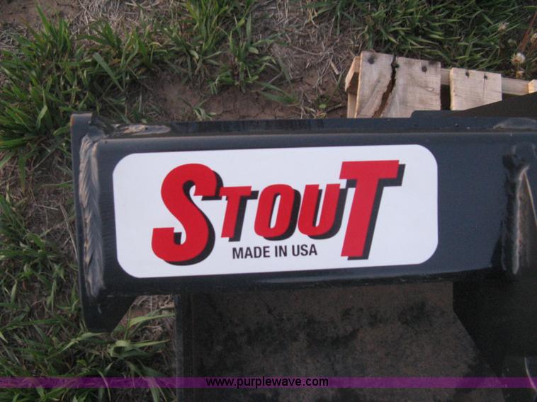 image for item G8286 Stout heavy duty 72" grapple bucket