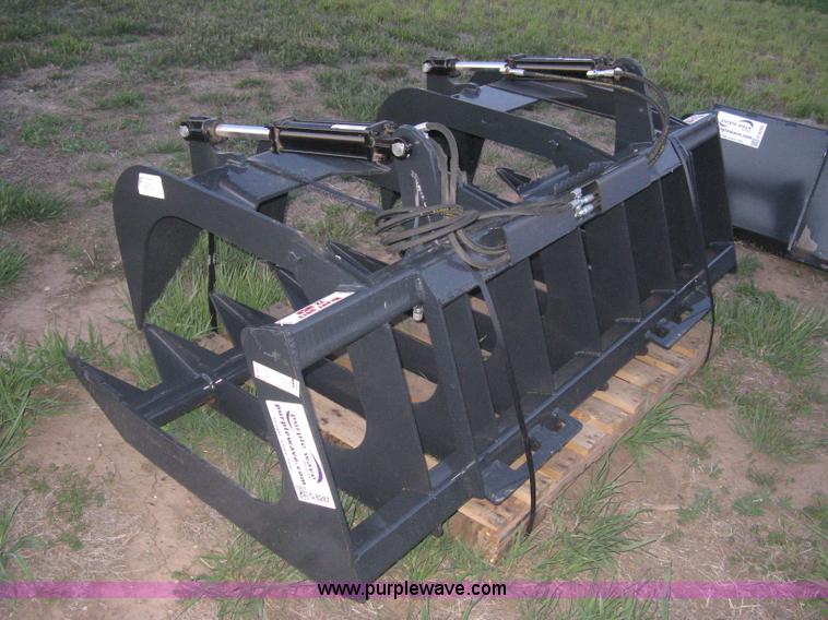 image for item G8287 Stout heavy duty 72" root/rock grapple bucket
