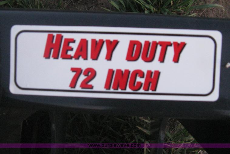 image for item G8287 Stout heavy duty 72" root/rock grapple bucket