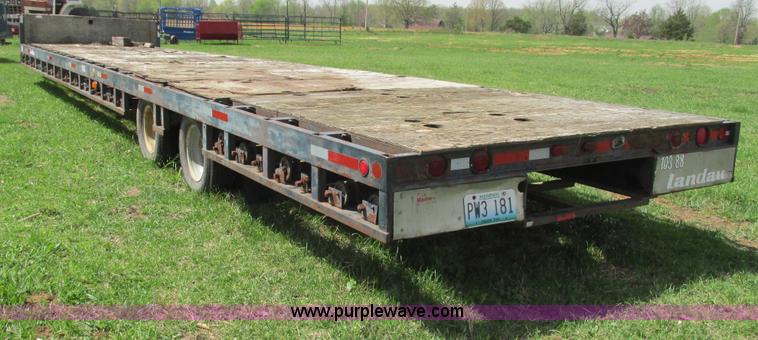 image for item G9321 1988 shop built trailer