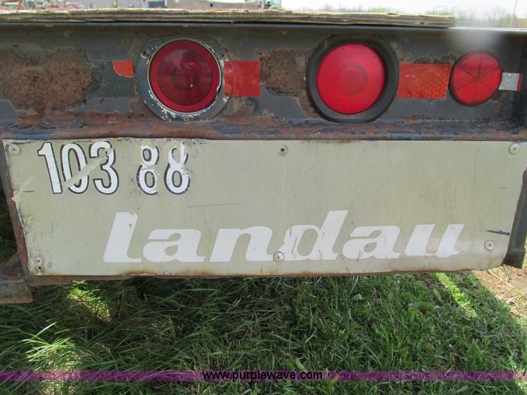 image for item G9321 1988 shop built trailer