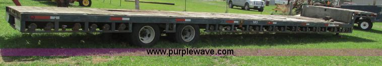 image for item G9321 1988 shop built trailer