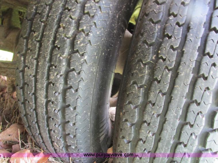 image for item G9321 1988 shop built trailer