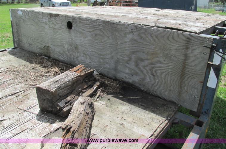 image for item G9321 1988 shop built trailer